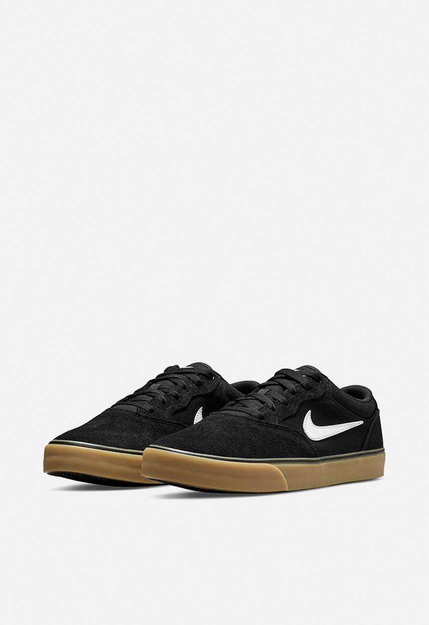 Nike - Sb chron 2 - black/white-black-gum light brown
