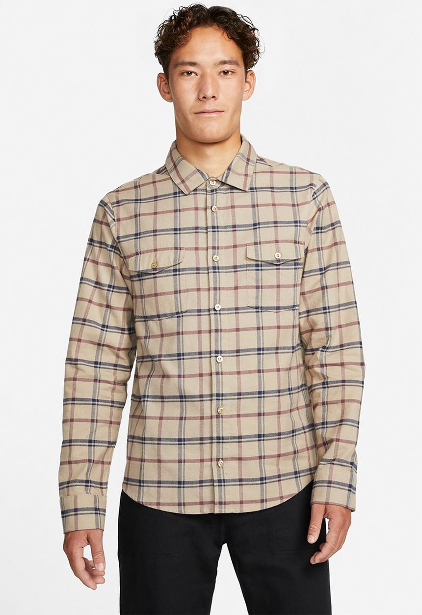 Nike - SB Flannel Shirt - khaki