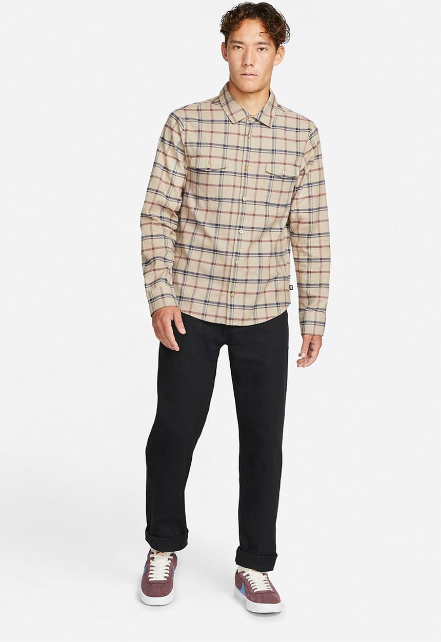 Nike - SB Flannel Shirt - khaki