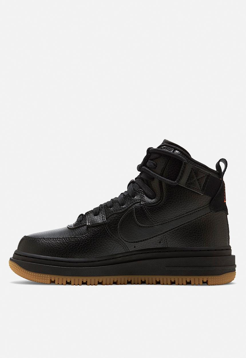 Nike - Air force 1 high utility 2.0 - black/summit white-orange-gum med brown