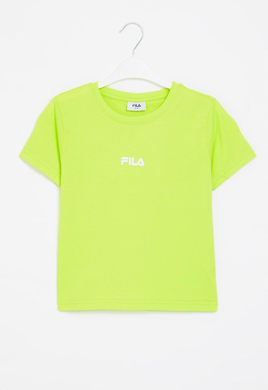 FILA - Mono rain crop top - lime