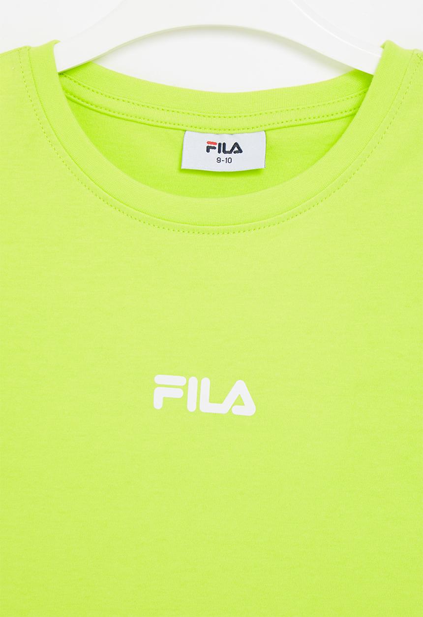 FILA - Mono rain crop top - lime