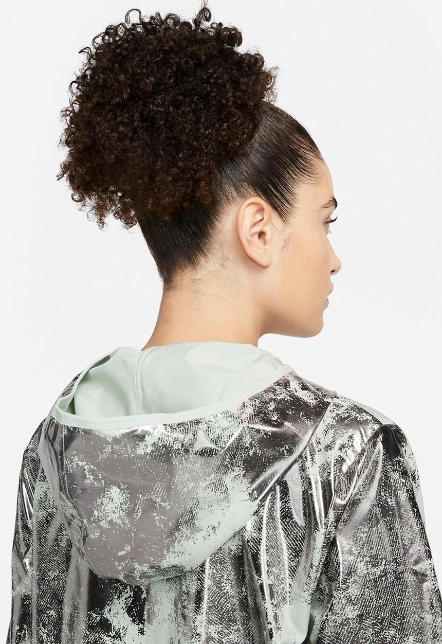 Nike - W nk air jacket pr - green & silver