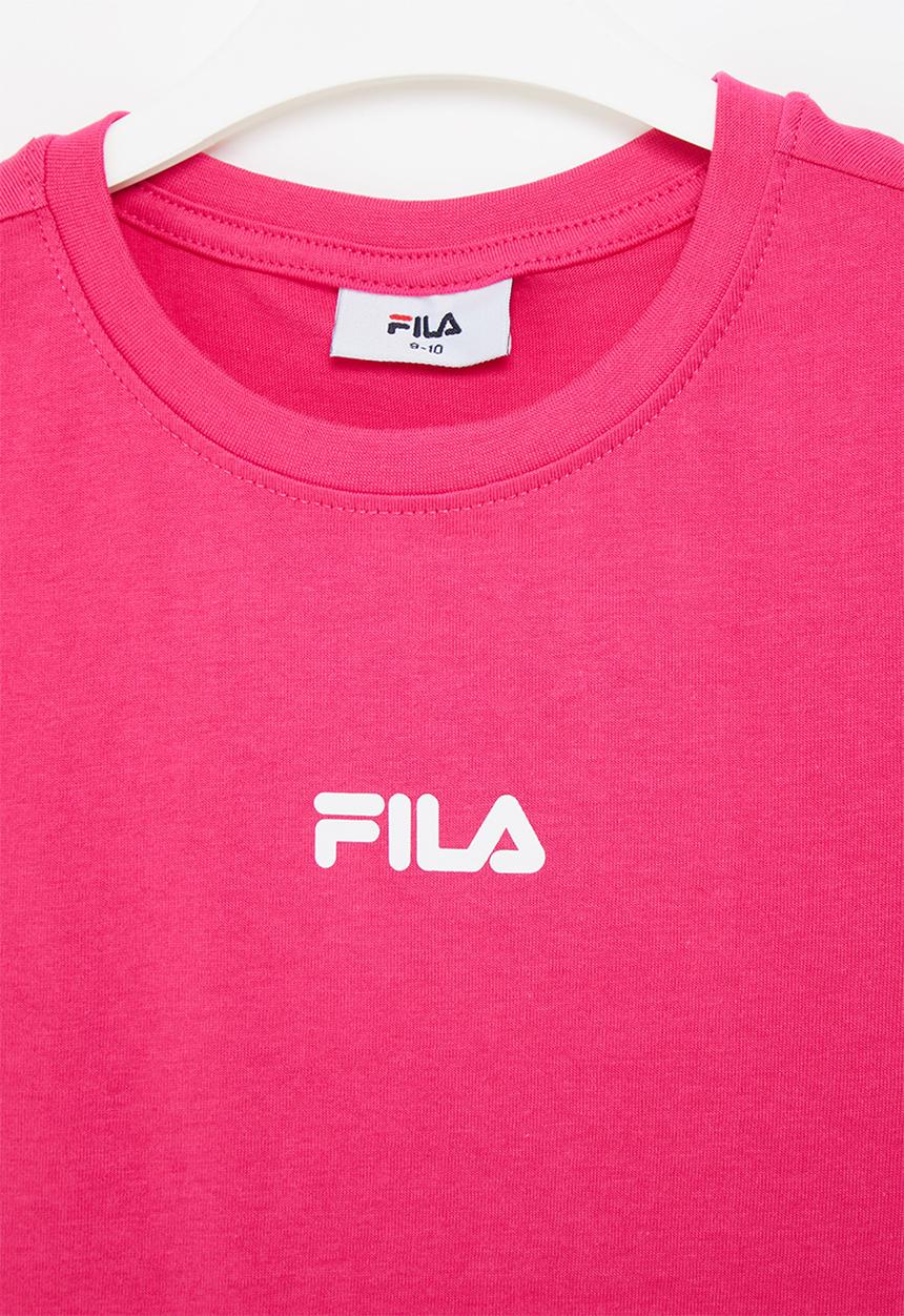 FILA - Mono rain crop top - pink
