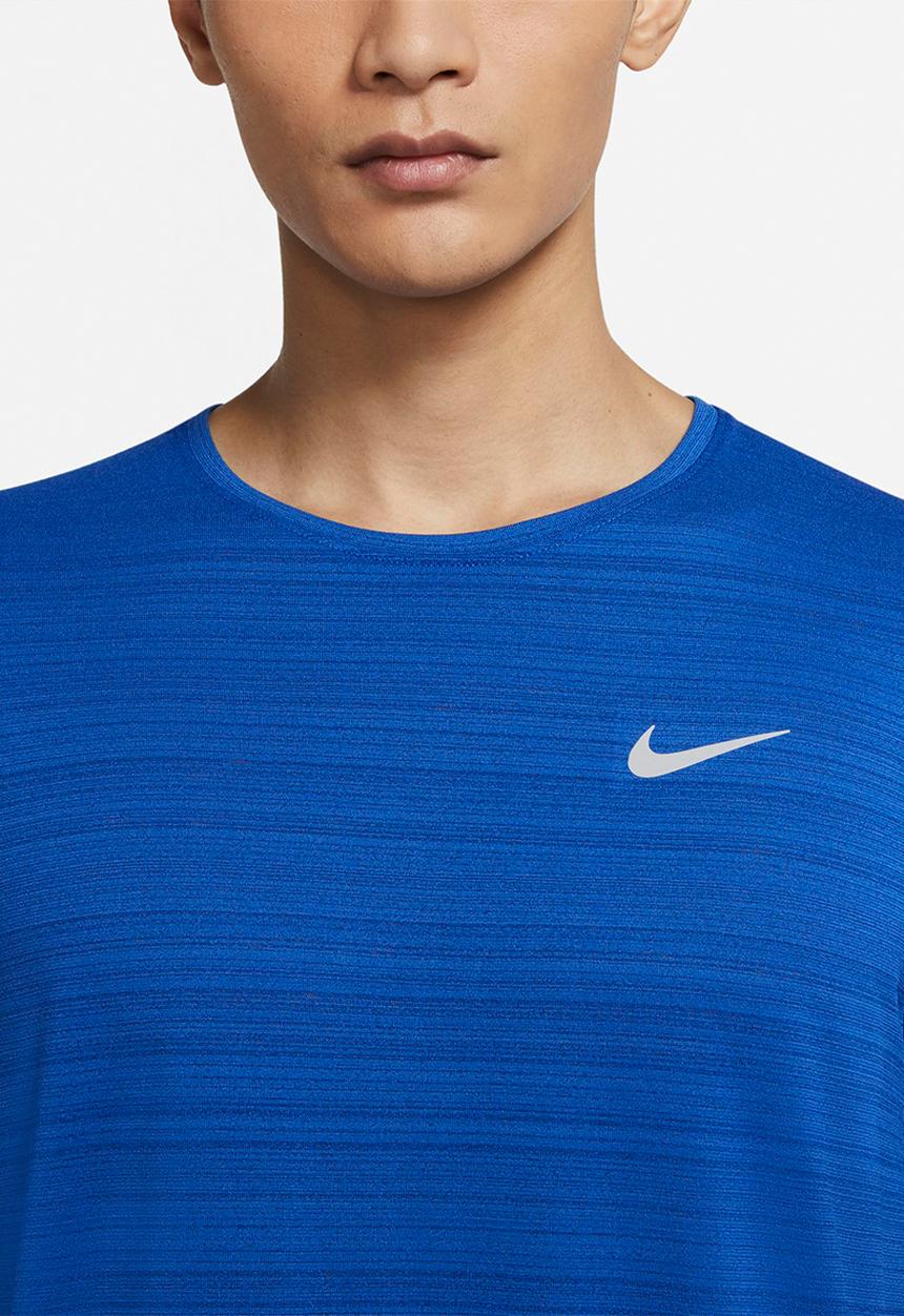 Nike - Dri-FIT Miler Royal Blue Running Tee - blue