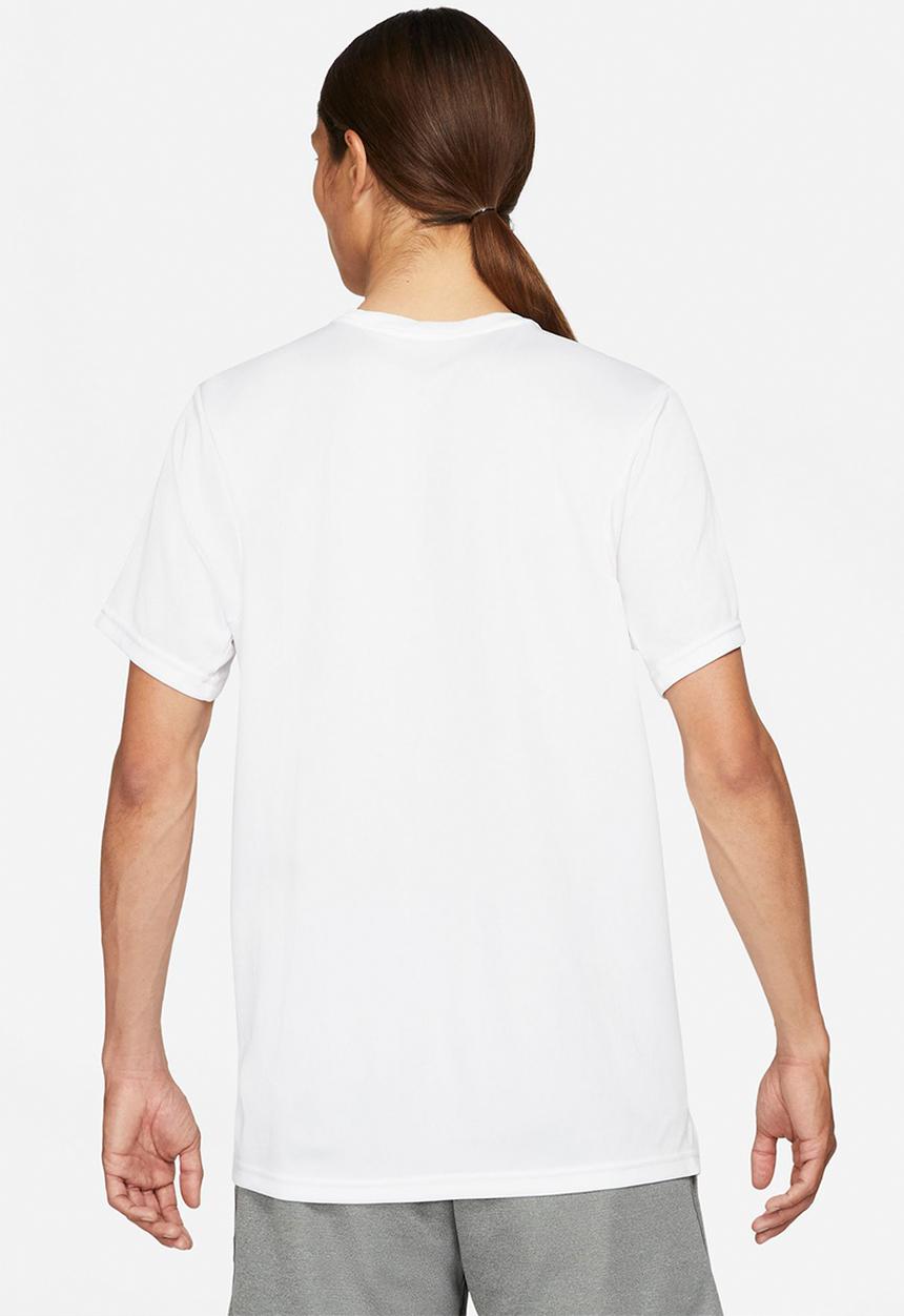 Nike - Nike Dri-FIT Superset Men's Short-Sleeve Training Top - white & black