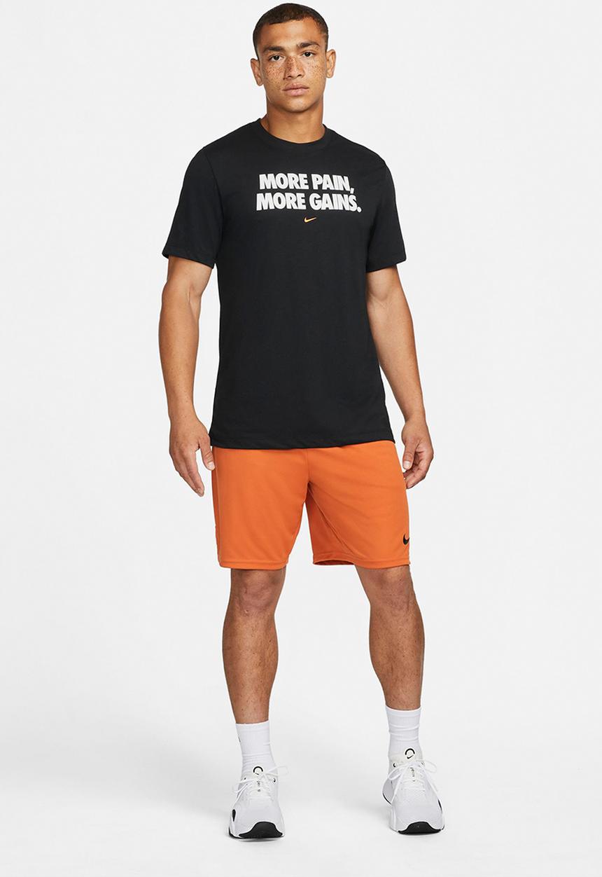 Nike -  Nike Dri-FIT Men's Training T-Shirt open hk - black