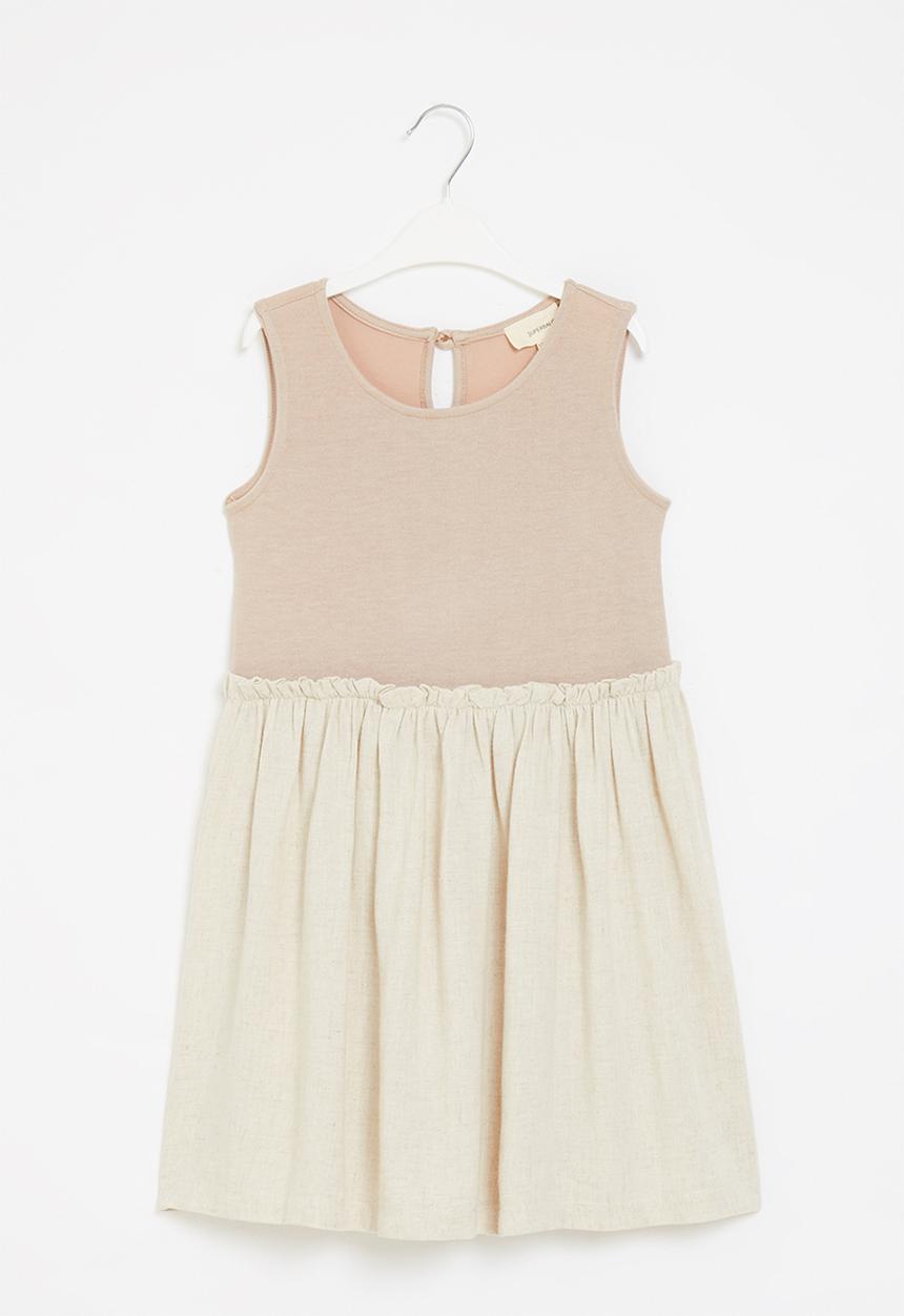 Superbalist Kids - Combination dress - sand