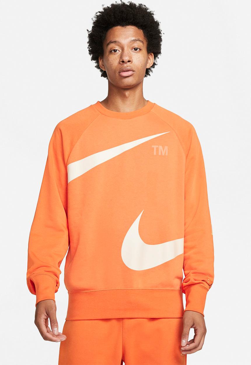 Nike - M nsw swoosh sbb crew - orange