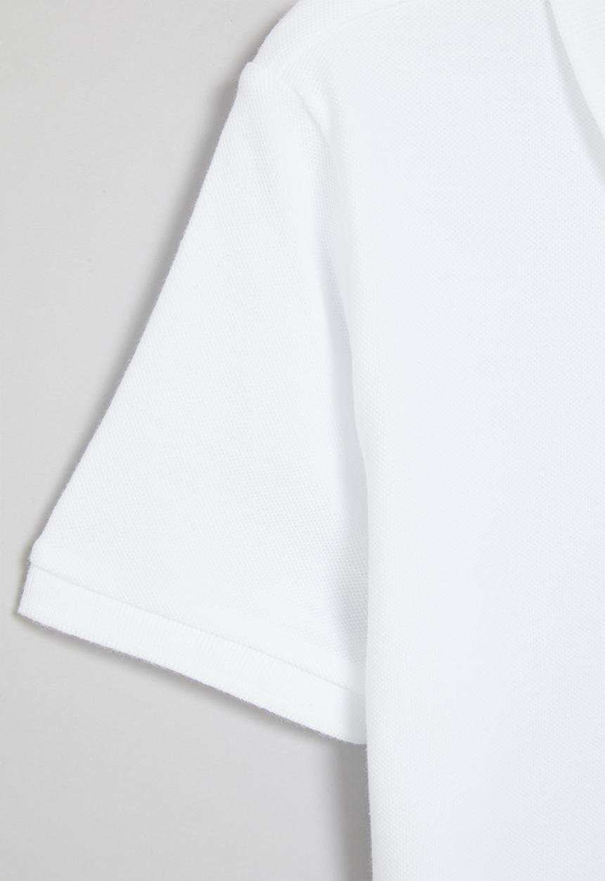 GUESS - Short sleeve guess core embroider golfer - true white
