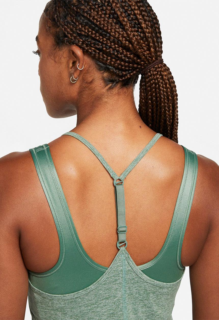Nike - W Nike one df elastika std tank - green