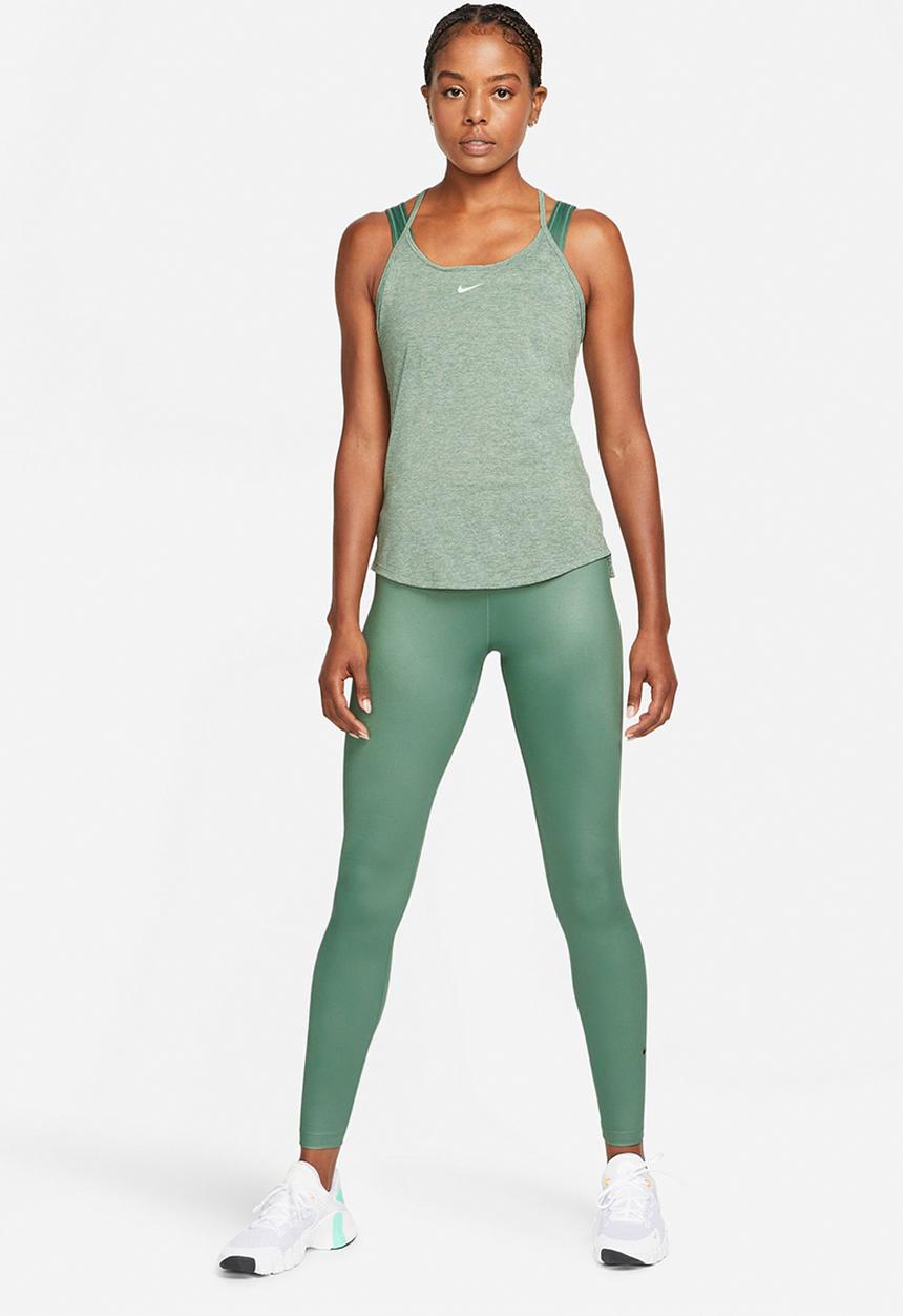 Nike - W Nike one df elastika std tank - green