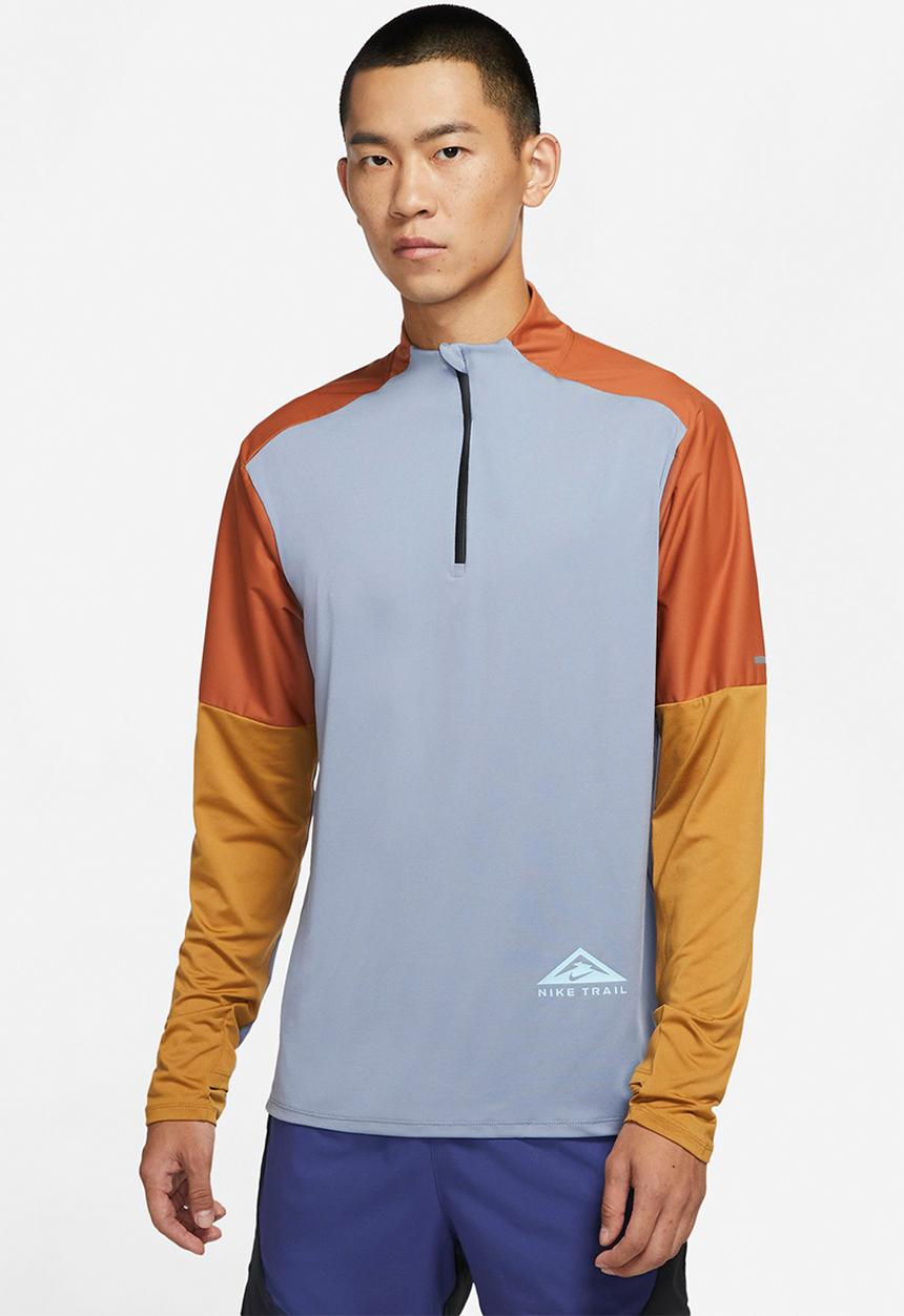 Nike -  Nike Dri-FIT Trail Men's 1/2-Zip Trail Running Top - multi 