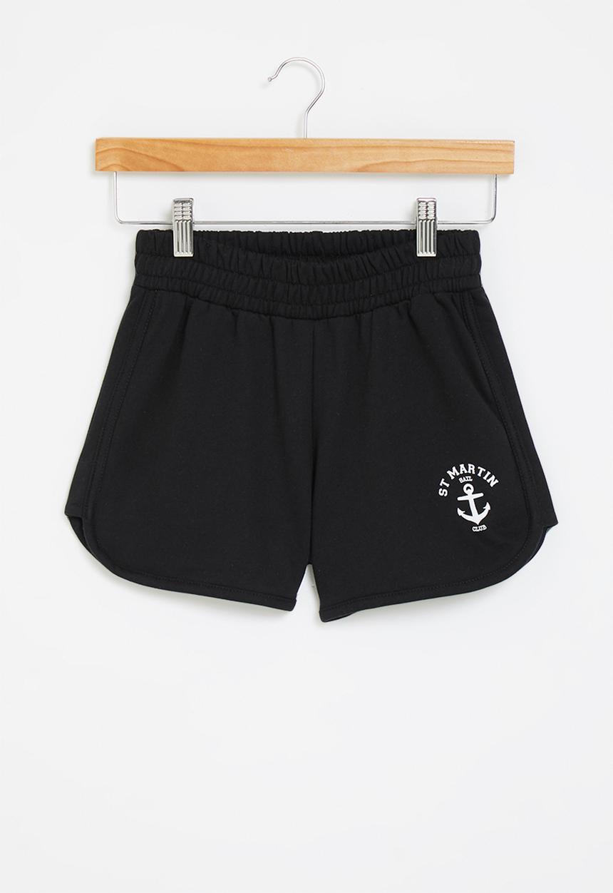 Superbalist - Fleece short - black