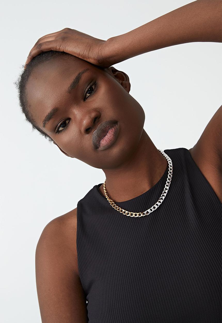 Rubi - Premium forever necklace - gold & sterling silver plated chain