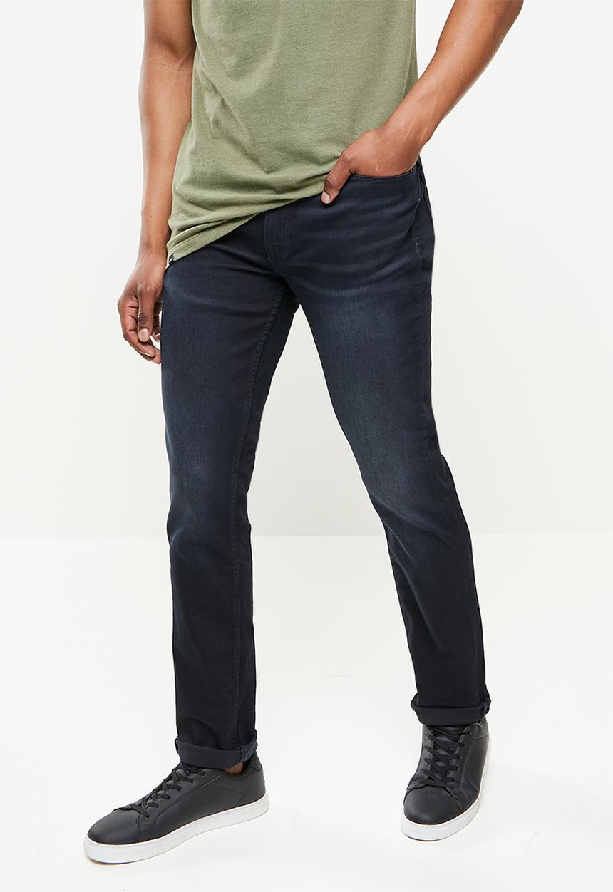 GUESS - Lanewood wash skinny jeans - black