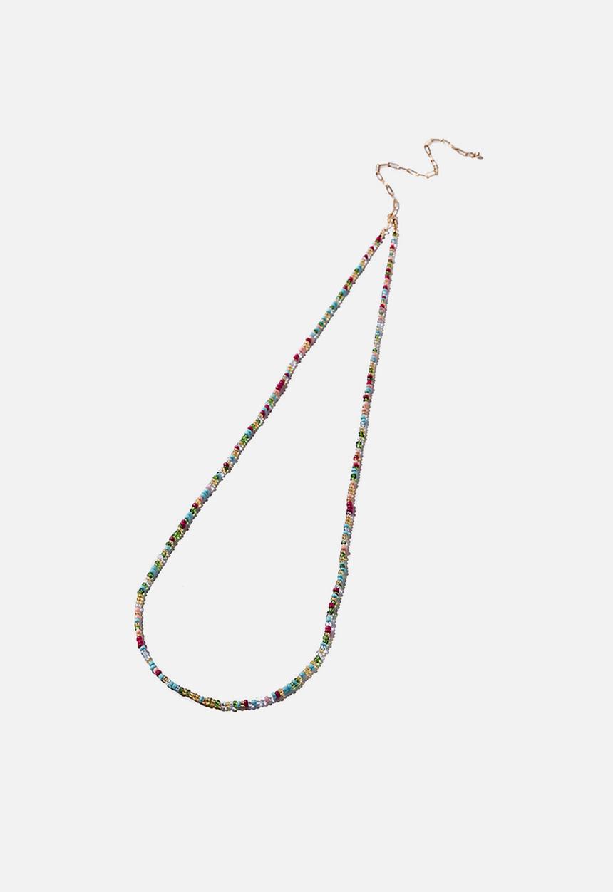 Rubi - Brooklyn body chain - lilac & aqua