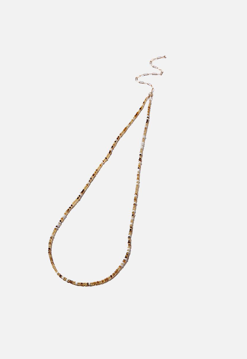 Rubi - Brooklyn body chain - neutral & brown