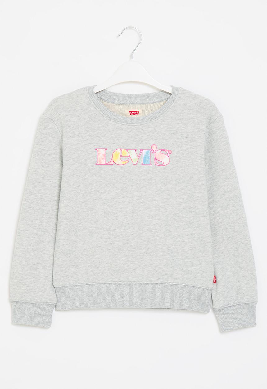 Levi’s® - Levi's graphic crew sweatshirt - light gray heather