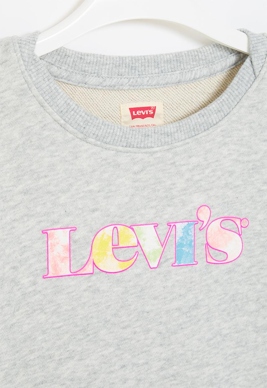 Levi’s® - Levi's graphic crew sweatshirt - light gray heather