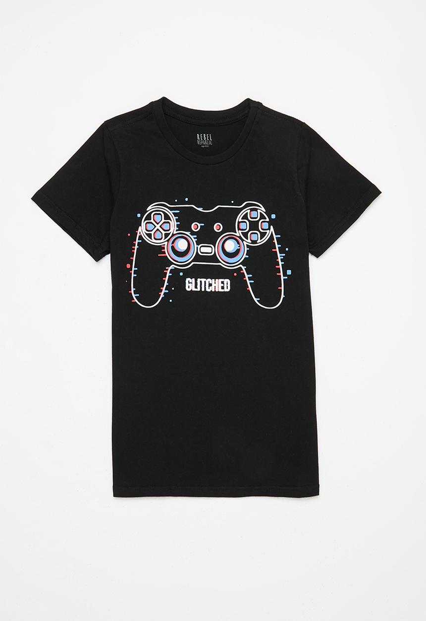 Rebel Republic - Boys graphic tee - black