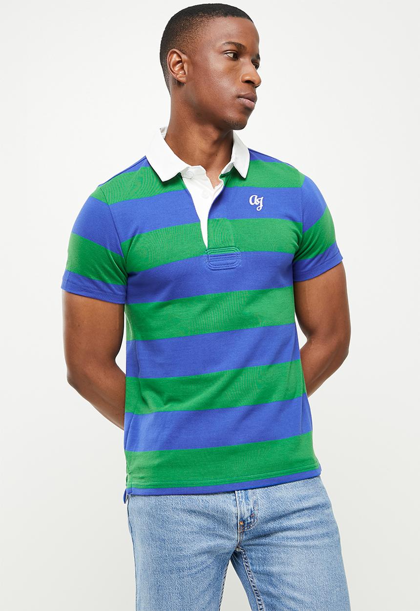 Aca Joe - Yd 88 rugby golfer - green/navy