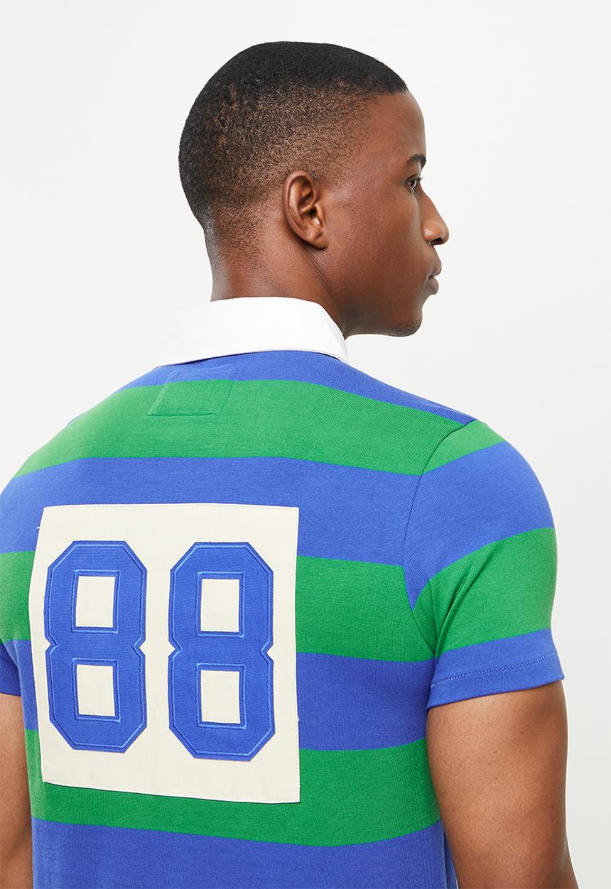 Aca Joe - Yd 88 rugby golfer - green/navy
