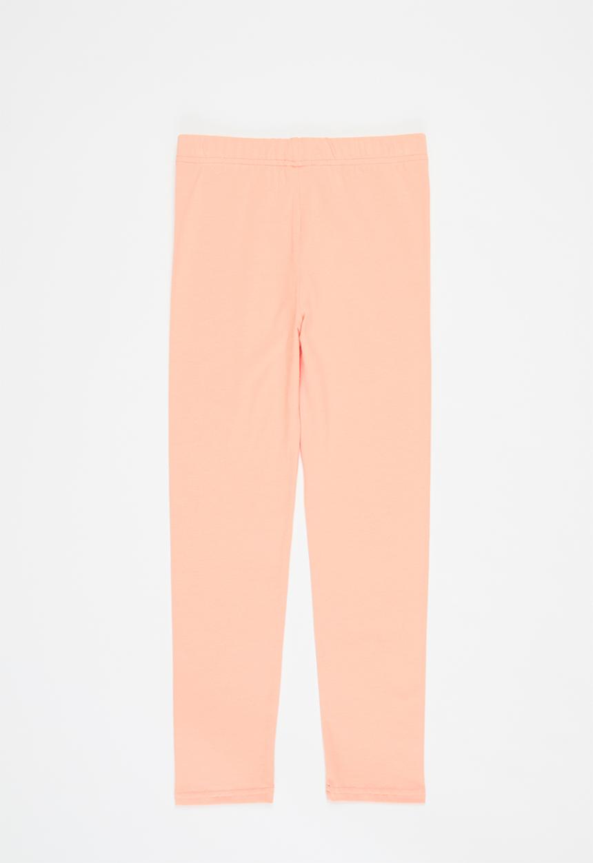 Pop Candy - Girls 2 pack leggings - grey & light pink