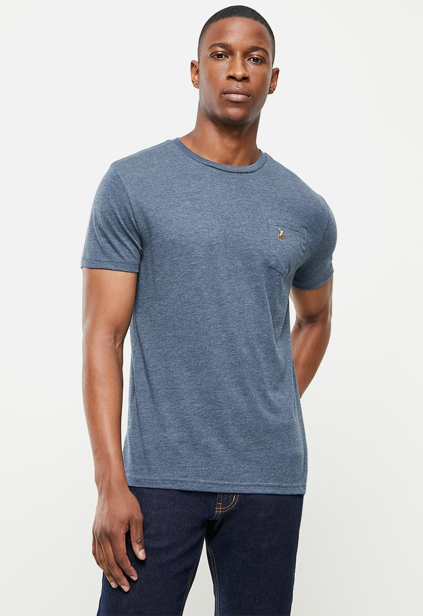 POLO - Zahir short sleeve tee - navy melange