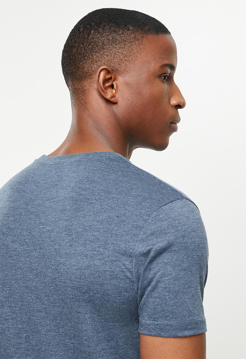 POLO - Zahir short sleeve tee - navy melange