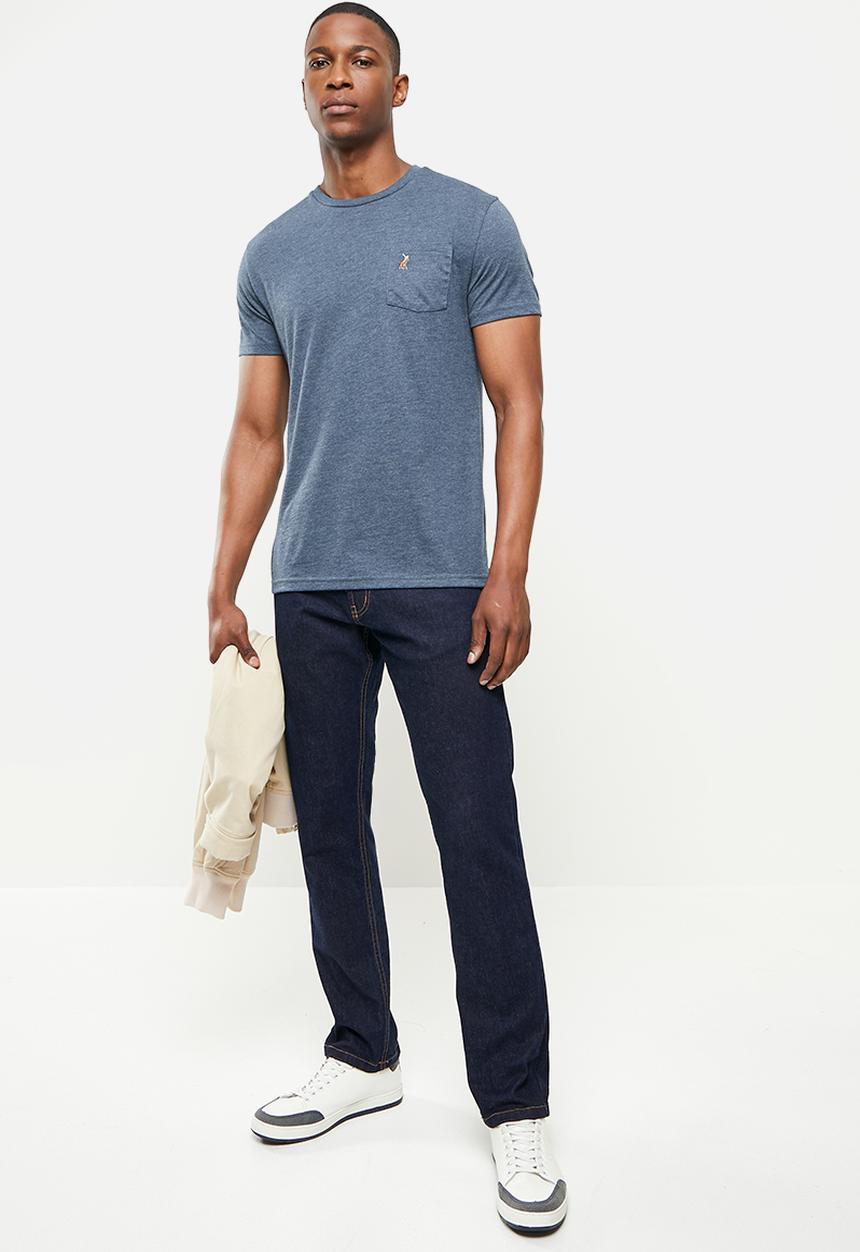 POLO - Zahir short sleeve tee - navy melange