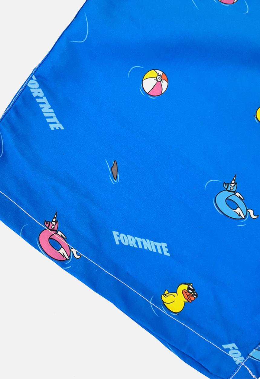 Rebel Republic - Fortnite - floaty boardshorts - blue