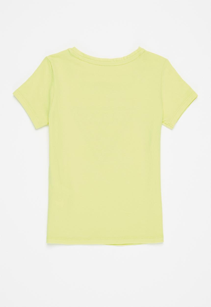 GUESS - Short sleeve tri tee - sunlight