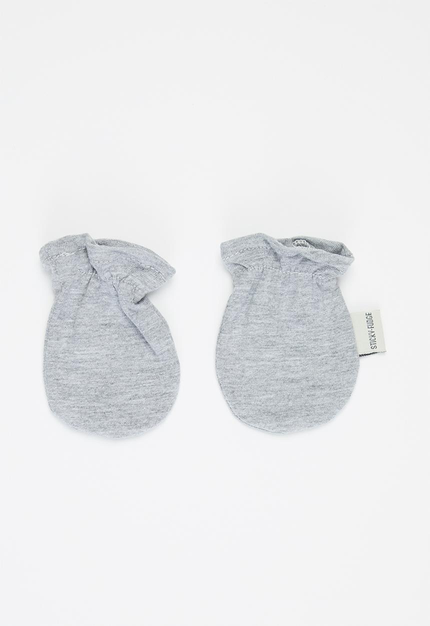 Sticky Fudge - Mittens - grey