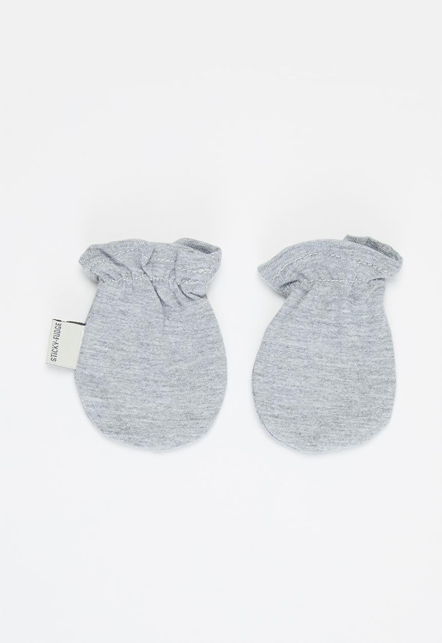 Sticky Fudge - Mittens - grey