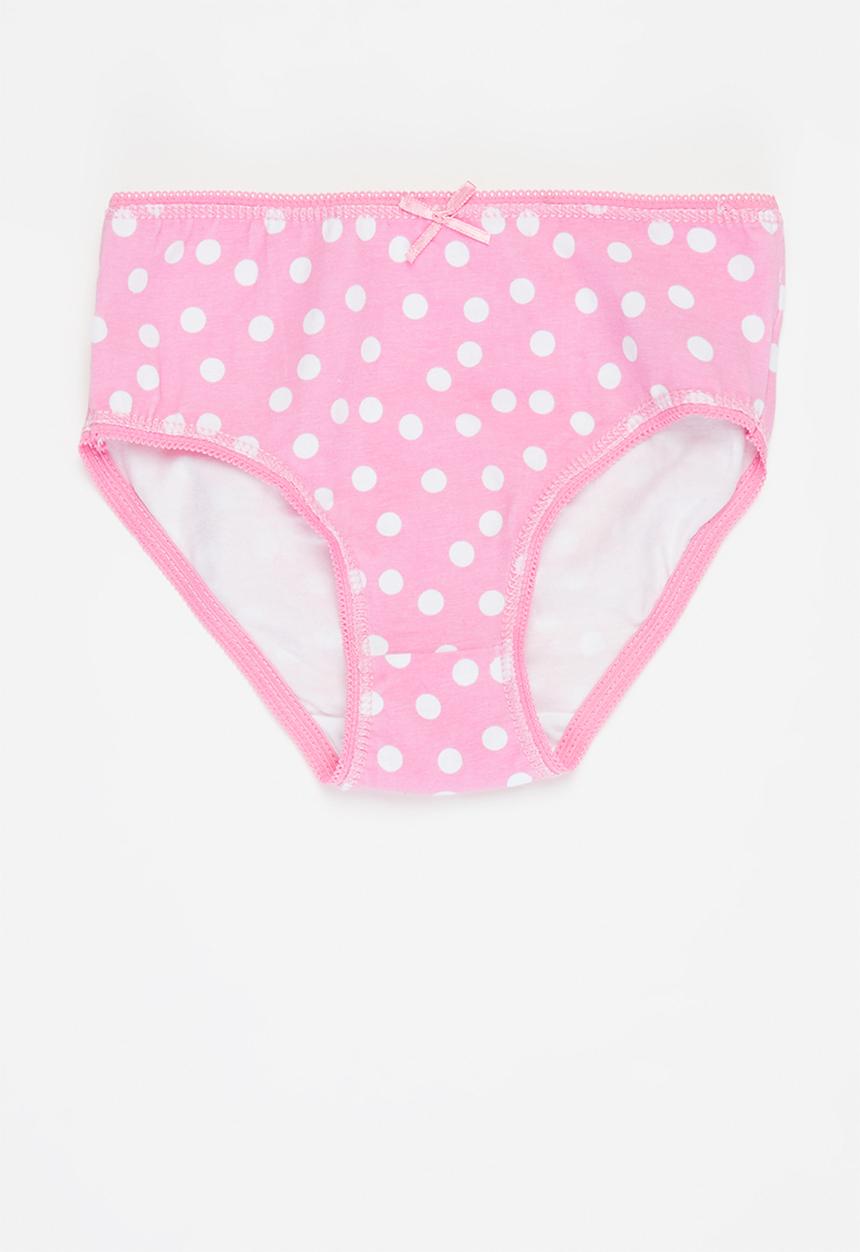 MINOTI - Girls 3pk cat knickers - multi