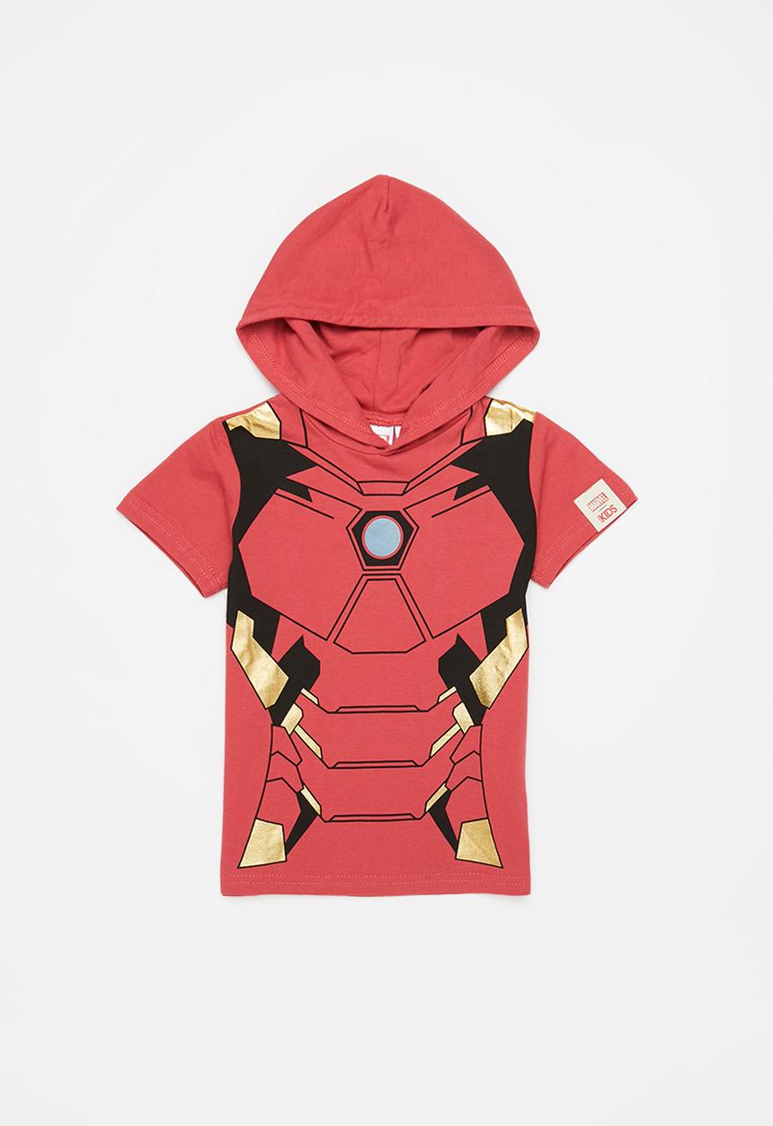 Cotton On - License marvel short sleeve superhero tee - lcn mar iron man