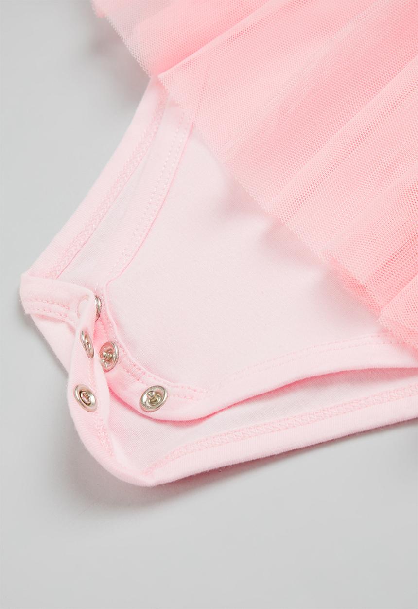 GUESS - Bodysuit dress & leggings - white & pink