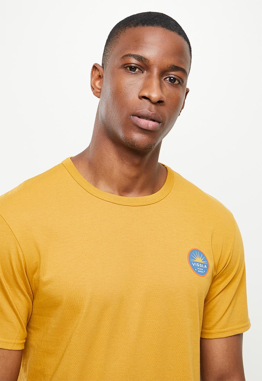 Vissla  - Picante tee - mustard