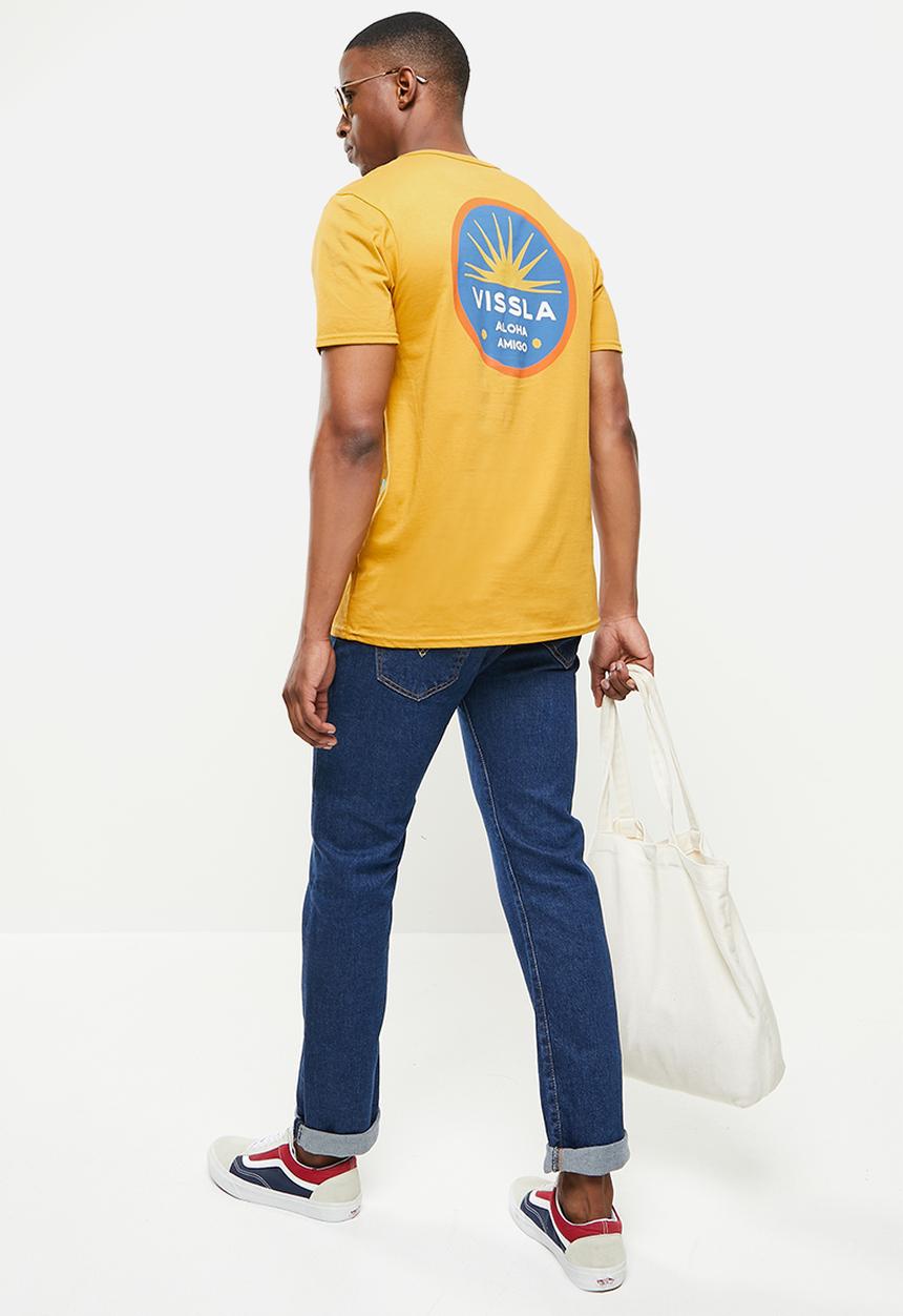 Vissla  - Picante tee - mustard
