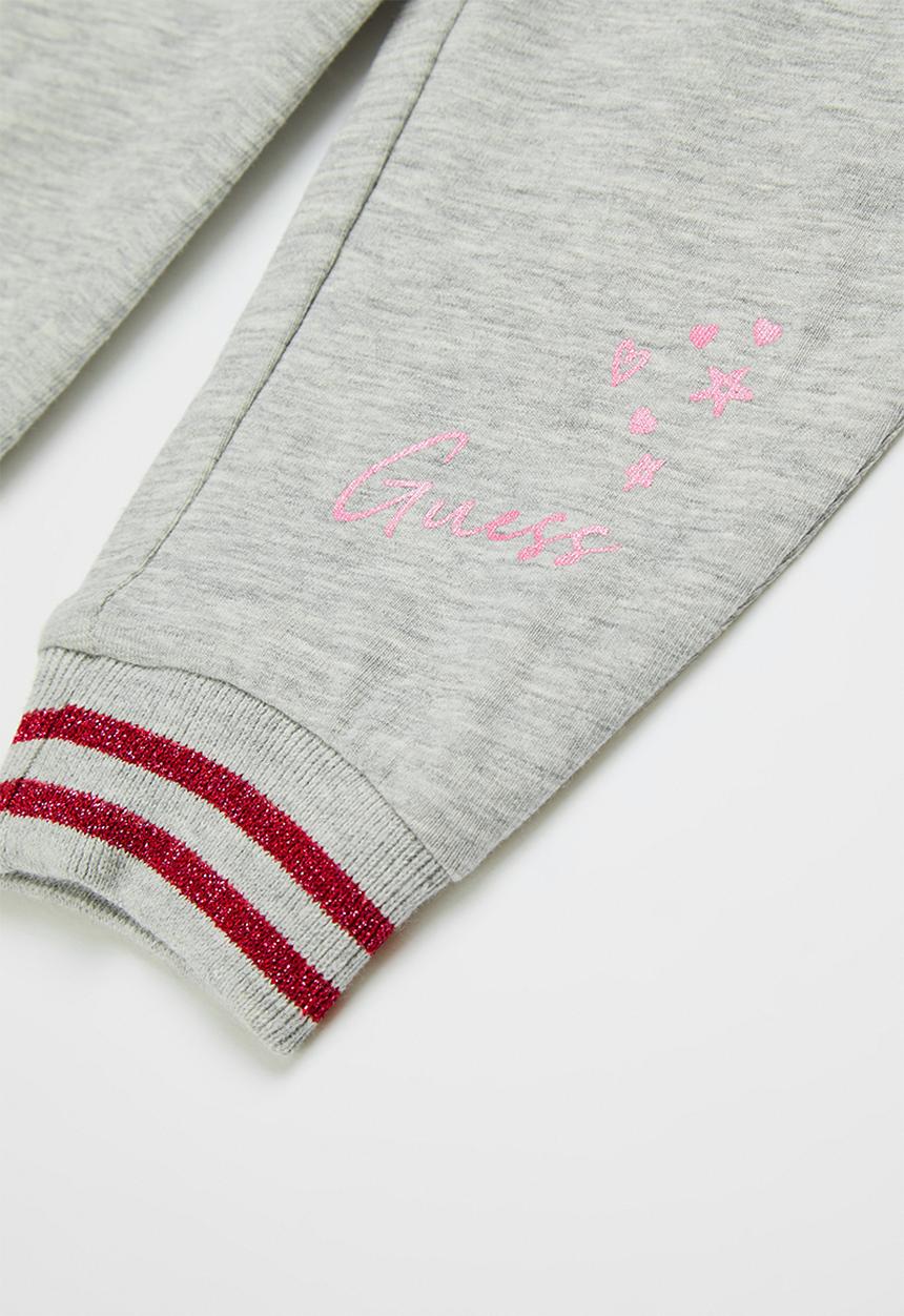 GUESS - Short sleeve tee & leggings - pink & grey