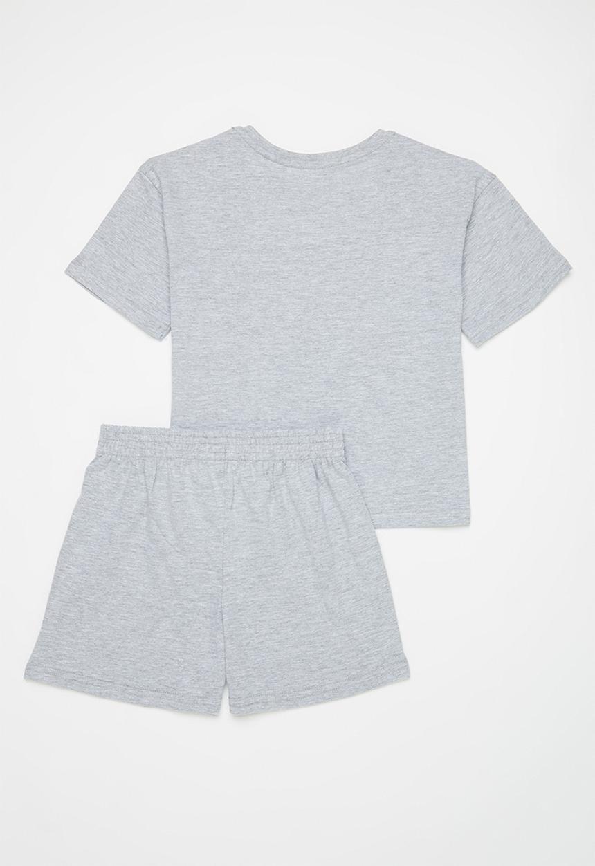 Pop Candy - Printed pj set -grey