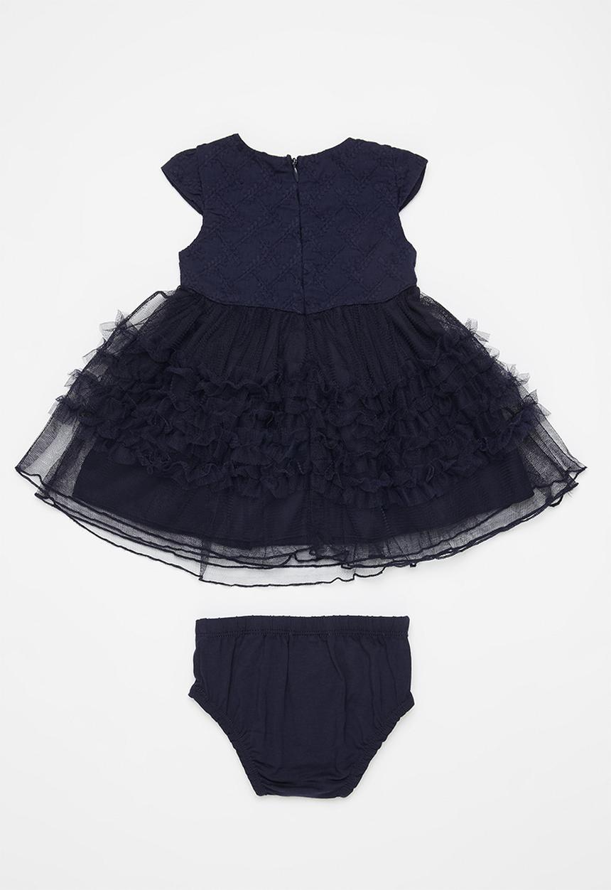 GUESS - Lace dress - blue