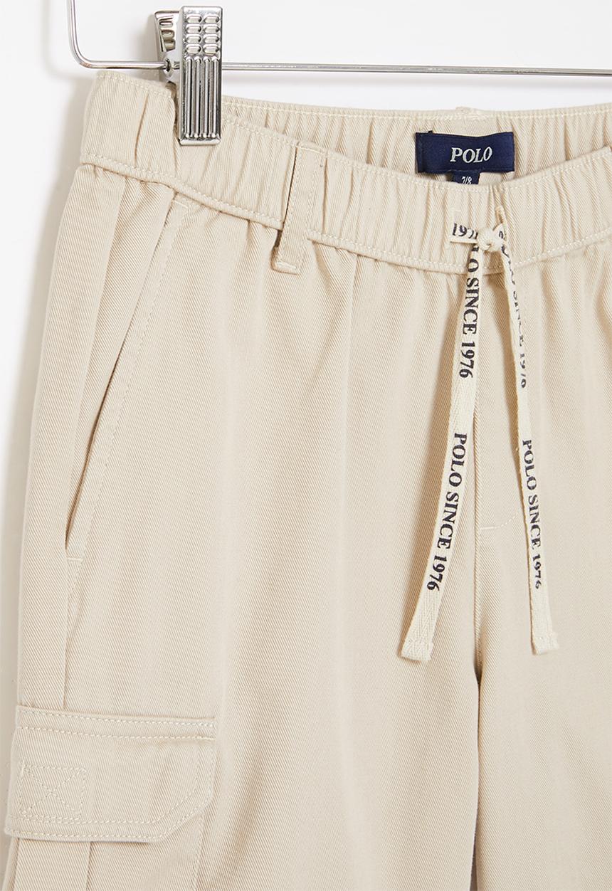 POLO - Boys john cargo short - stone