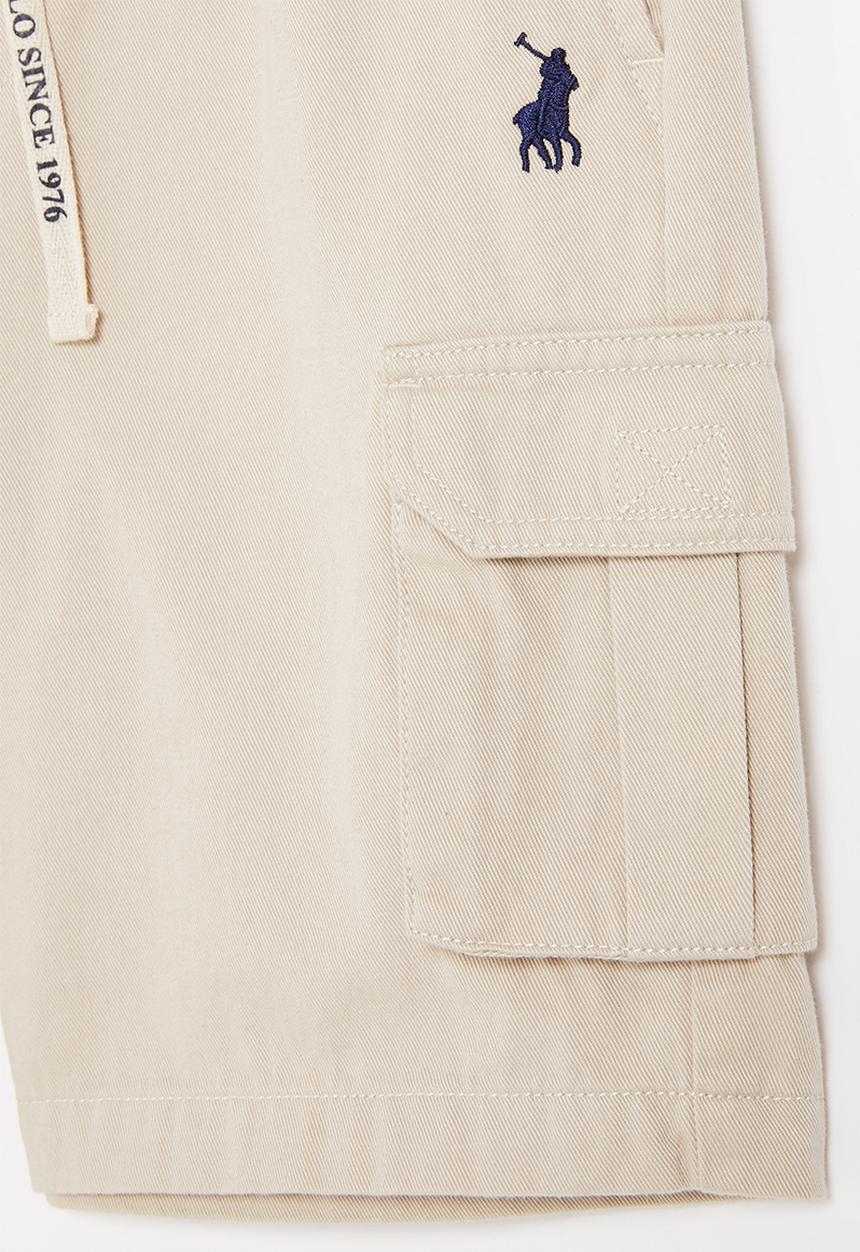 POLO - Boys john cargo short - stone