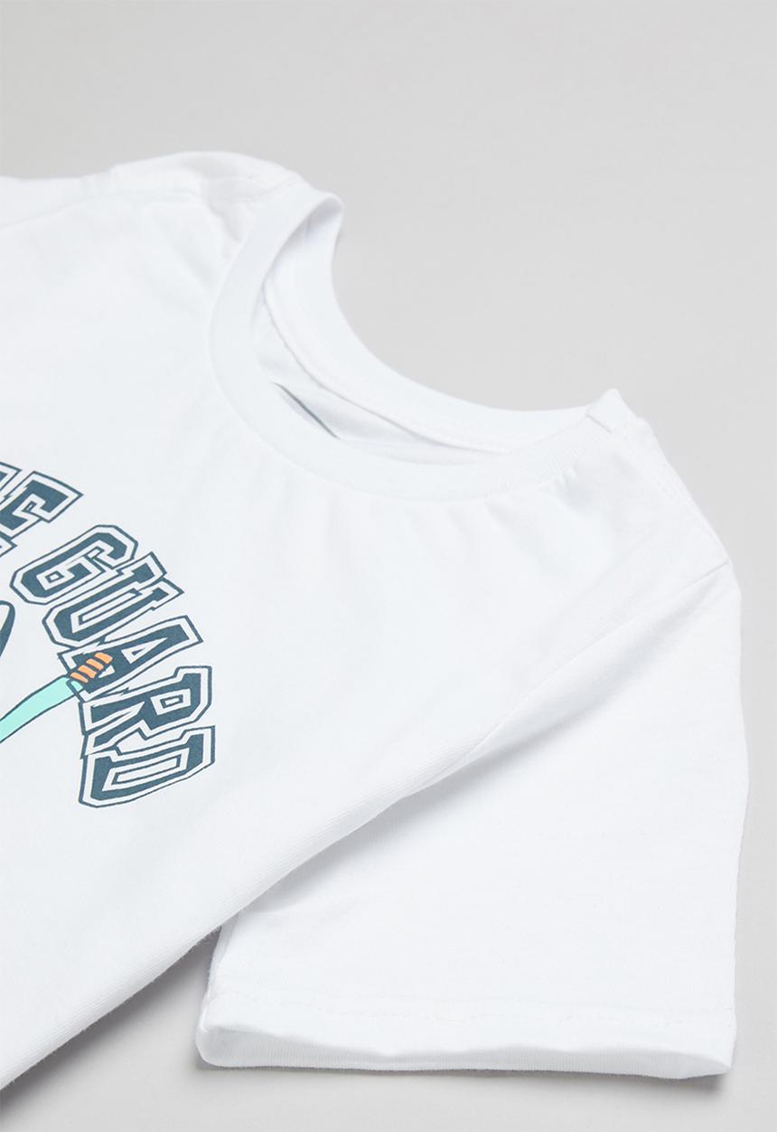 Pop Candy - Boys printed graphic T-shirt - white