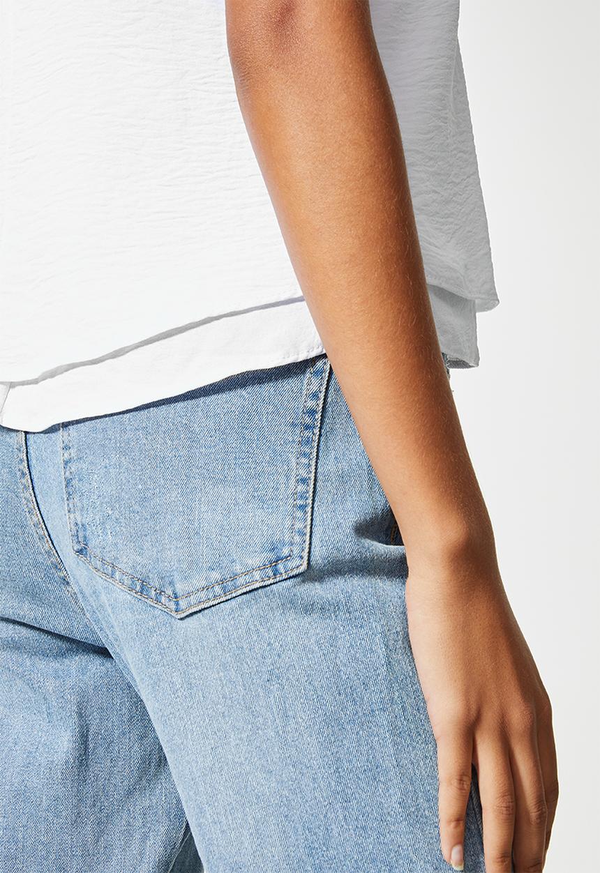 Superbalist - Squareneck basic cami - white