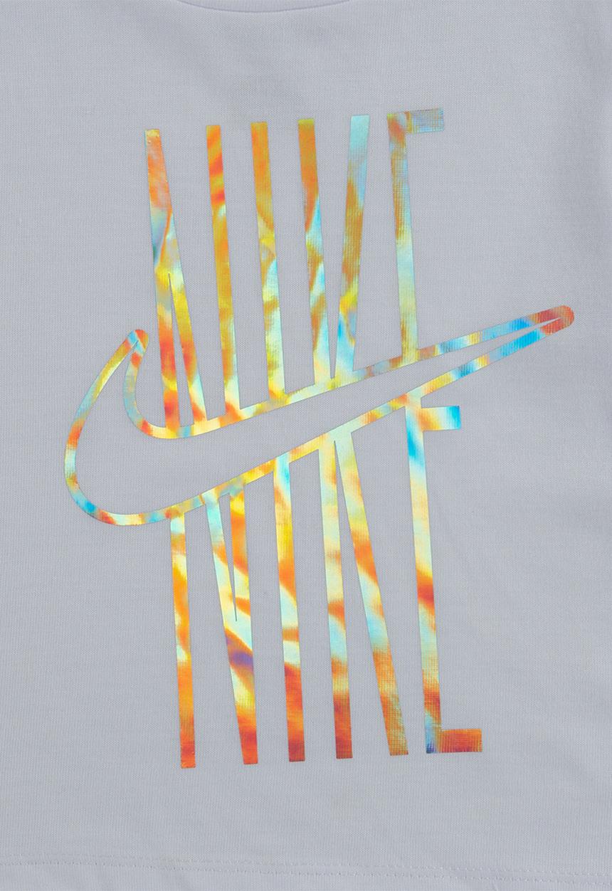 Nike - Nkg iridescent nike futura - white