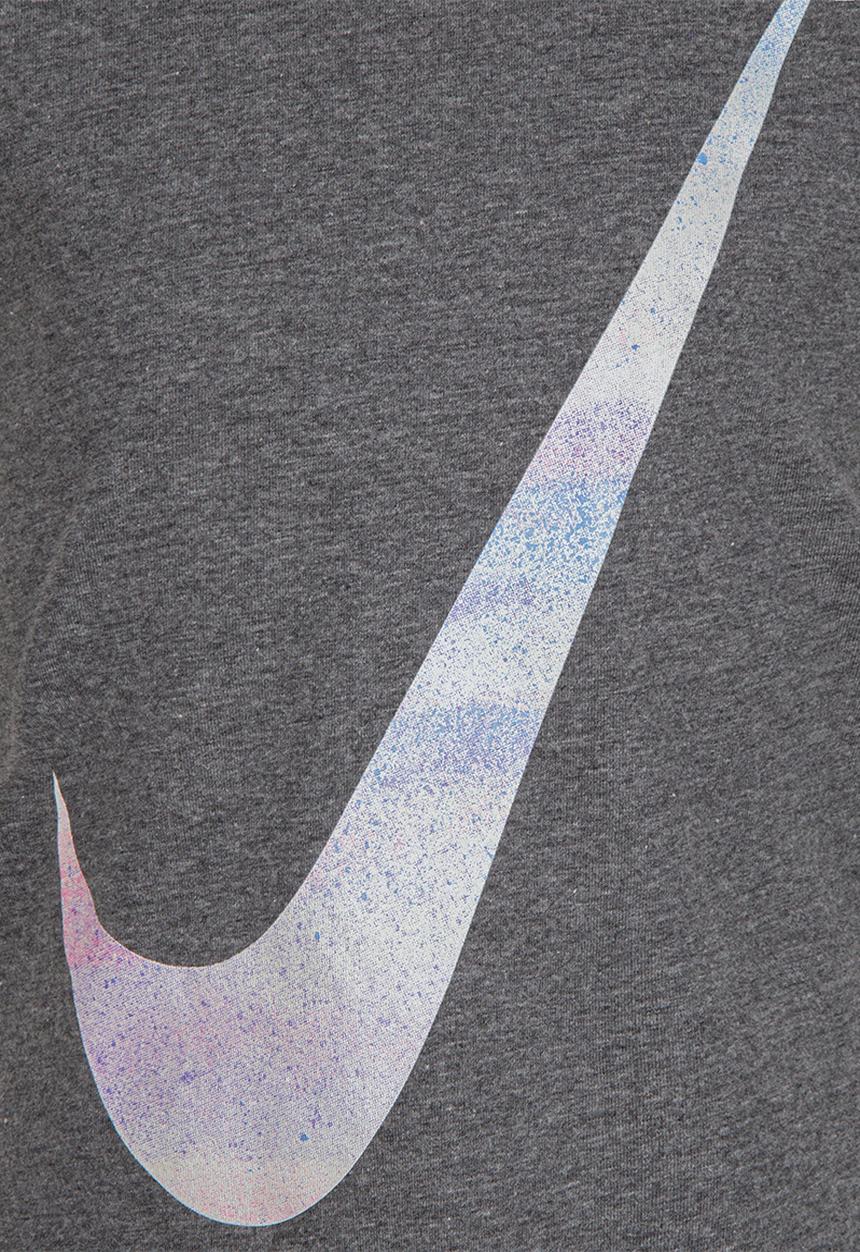 Nike - Nkg swoosh rise print - charcoal heather