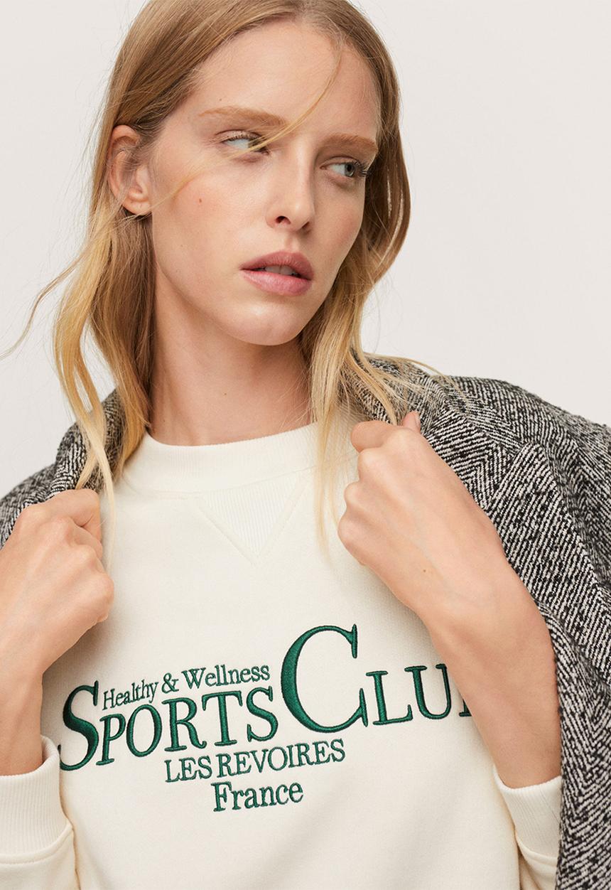 MANGO - Sweatshirtpstsport - light beige